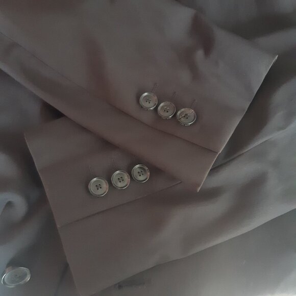 Hugo Boss Santor-L SZ 40 Men's Black Single Breasted Water Repellent Over Coat - Picture 5 of 15